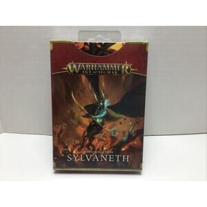 NEW Game Workshop Warhammer Age of Sigmar Sylvaneth Warscroll Cards Faction Pack
